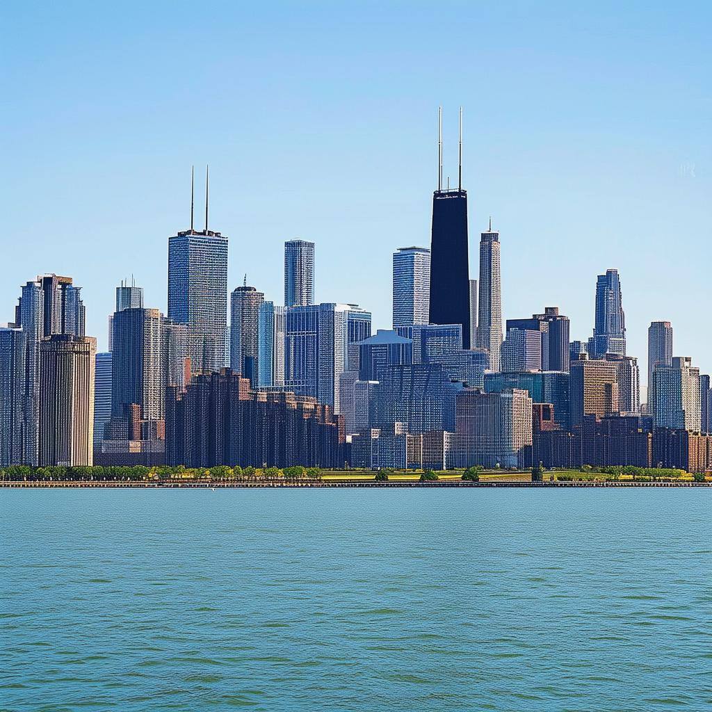 Chicago City Skyline